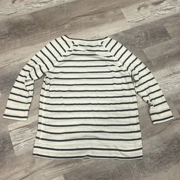 MIX BY 41 HAWTHORN Arnold Three Quarter Sleeve Raglan Knit Top size M - Picture 6 of 6